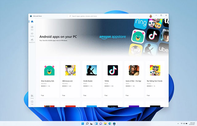 Windows 11 Amazon Appstore